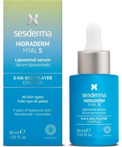 Sesderma, Hydraderm Hyal 5, Anti-Aging & Hydrating, Day & Night, Serum, For Face, 30 ml Ķermeņa kosmētika