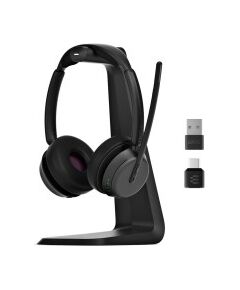 Sennheiser IMPACT 1000 MS UC ANC WL USB-C+A STAND Austiņas