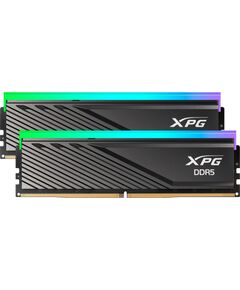 ADATA DDR5 - 48GB - 6000 - CL - 30 (2x 24 GB) dual kit, RAM (black, AX5U6000C3024G-DTLABRBK, Lancer Blade RGB, INTEL XMP, AMD EXPO) RAM Operatīvā atmiņa