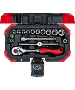 Uzgaļu komplekts Gedore 3300050; 1/4''; 4-13 mm; 16 gab. Mehāniskie instrumenti