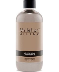 Millefiori Natural Silk & Rice Powder Refill - Náhradní náplň do aroma difuzéru 250ml Jaunumi - Smaržas