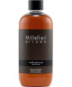 Millefiori Natural Vanilla & Wood Refill - Náhradní náplň do aroma difuzéru 500ml Jaunumi - Smaržas