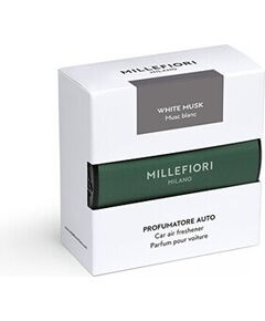 Millefiori Icon Classic White Musk Car Air Freshener - Vůně do auta 47.0g Jaunumi - Smaržas