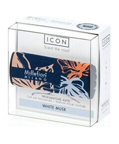 Millefiori Textil Floral White Musk Car Fragrance - Vůně do auta 47.0g Jaunumi - Smaržas