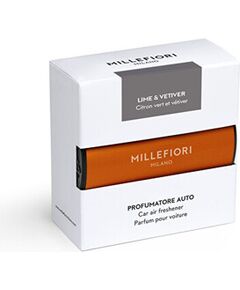 Millefiori Icon Classic Lime & Vetiver Car Fragrance - Vůně do auta 47.0g Jaunumi - Smaržas
