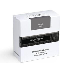 Millefiori Icon Textil Flora Nero Car Fragrance - Vůně do auta 47.0g Jaunumi - Smaržas