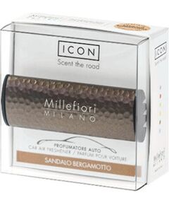 Millefiori Icon Metal Shades Car Fragrance ( Santalové dřevo a bergamot ) - Vůně do auta 47.0g Jaunumi - Smaržas