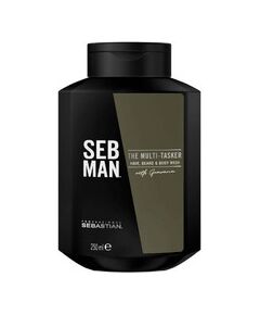 Sebastian Professional SEB MAN The Multitasker Hair, Beard & Body Wash - Shampoo for hair, beard and body 250ml Matu kopšana