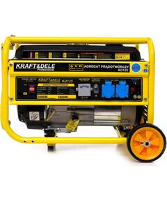 Kraft&dele Ģenerators benzīna KD125 12V/230V 3kW AVR Ģeneratori 