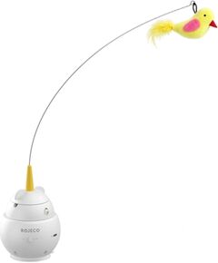 ROJECO Q2 Rotating Laser Toy with a Feather for Cats Игрушки для собаки
