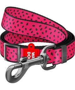 Waudog WAU DOG SMYCZ NYLON REGULOWANA            25mm/152-183cm ARBUZ Citas preces