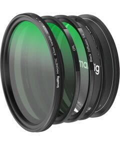 Filtr SmallRig SmallRig 4726 5-in-1 Attachable Filter Kit VND 2-32 & CPL & 1/4 Effect Black Mist (67mm) Statīvi un piederumi