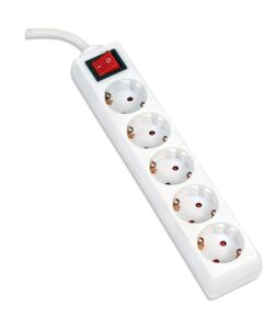 Omega extension cord OL5G15W 1.5m, white Jaunumi - Datori