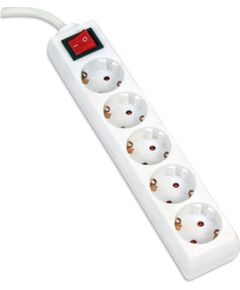 Omega extension cord OL5G5W 5m, white Jaunumi - Datori