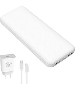 Platinet power bank + USB charger 10000mAh Kit PMPB10SETW, white Новинки Компьютерная техника