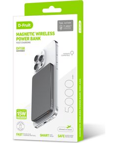 D-Fruit power bank 5000mAh Wireless DF138 Jaunumi - Datori