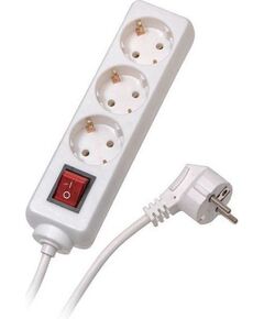 Vivanco extension cord 3 sockets 1.4m, white Новинки Компьютерная техника
