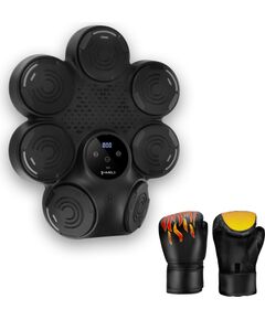 TB30 Bluetooth elektroniskais boksa paklājiņš ar mūziku un HMS cimdiem Boksa inventārs