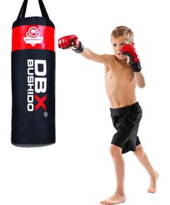 Bērnu boksa maiss - Junior Red - 80 cm / 15 kg - RED Боксерская экипировка