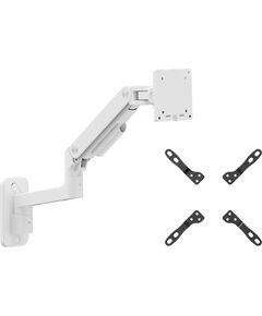 Кронштейн для мониторов 124,5 см (49") настенный Equip White Крепления для телевизоров