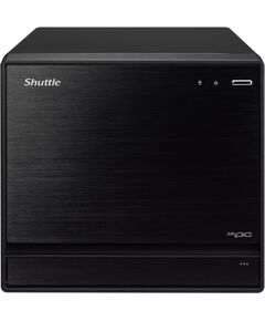 Shuttle PCB-SB860R811 SB860R8 XPC Cube Barebone, S-1851, Intel B860, 4x DDR5, Xe Graphics, 500W, black Personālie datori