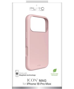 Apple iPhone 18 Pro Max Cover "ICON" Magsafe by Puro Pink Чехлы - оригинальные
