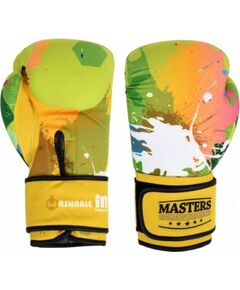 Masters Rpu-Wash boksa cimdi 10 unces JAUNI 013458-WASH-12 Боксерская экипировка