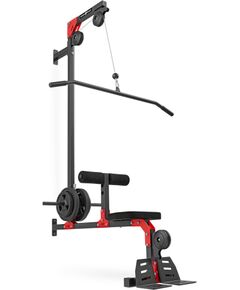 Pie sienas stiprināms Lat Pulldown ar sēdekli MH-W102 2.0 - Marbo Sport Kompleksie trenažieri