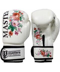 MASTERS RPU-FLOWER boksa cimdi - różowy+10 oz Боксерская экипировка