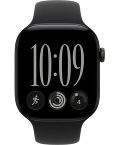 Apple Watch S12 Alu 46mm Black Sport Arm. black M/L Smart-Watch Умные часы