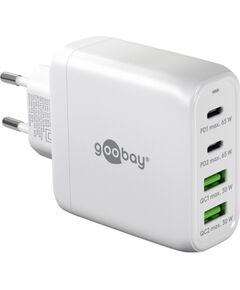 Goobay 64818 68 W USB-C PD GaN Multiport Fast Charger, White Новинки Компьютерная техника