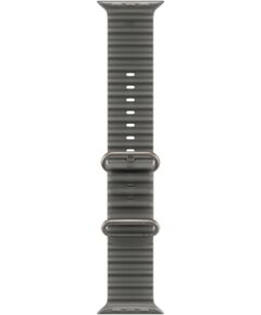 APPLE 49mm Translucent Black Ocean Band - Natural Titanium Finish Smart-Watch aksesuāri