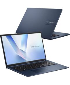 ASUS Vivobook 17 X1704MA-AU035 Core 7 350 17.3" FHD IPS-level panel 60Hz 250 nits AG 16GB DDR5 512GB SSD Intel Graphics WLAN + Bluetooth 720p webcam 50 Wh No OS Quiet Blue Ноутбуки
