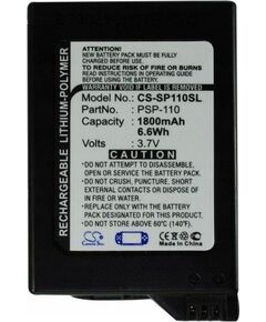 Akumulators  Psp-110 Sony Psp-1000 Psp-1001 Psp-1006 Psp-1004 / Cs-sp110sl Новинки Компьютерная техника