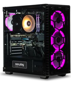 Neo Play Light L1 /AMD R5 8400F/RTX 5050 8GB/16GB DDR5/1TB SSD/WiFi/W11H/2YW Персональные компьютеры