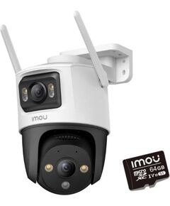 IP kamera Imou Cruiser Dual 10MP ar atmiņas karti 64GB Video novērošanas kameras