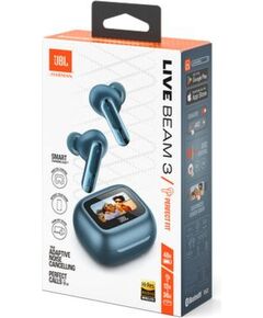 Bezvadu austiņas JBL Live Beam 3 Blue Austiņas
