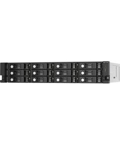 Qnap TL-R1220Sep-RP 19" 12 nodalījumu servera korpuss iekārtu statīvam Ārējie cietie diski HDD SSD