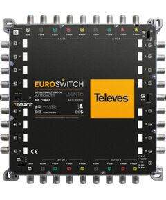 Televes Multiswitch EUROSWITCH 9x9x16 ref. 719603 Citi TV piederumi