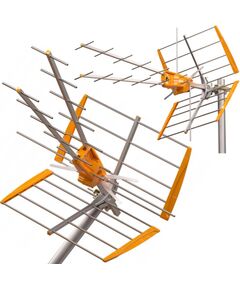 Antena RTV Televes Antena Televes V+ MIX DVB-T2 U/V ref.149011 ze wzmacniaczem TV Antenas