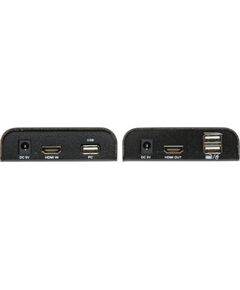 Delta Trade Sistēma AV signāla pārraidei Extender HDMI+USB-EX-100 Adapteri