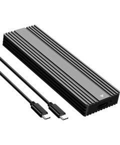 Extradigital Premium M.2 PCIe NGFF/NVMe SSD корпус USB3.2 Ārējo HDD, SSD korpui