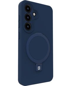 Evelatus Samsung  Galaxy S24 Premium Magsafe with Stand Soft Touch Silicone Case Dark Blue Чехлы - альтернативные