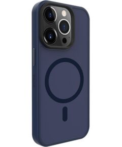 Evelatus Apple  iPhone 15 Pro Max Hybird Case With Magsafe PC+TPU Dark Blue Чехлы - альтернативные