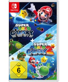 Nintendo Super Mario Galaxy + Super Mario Galaxy 2 game Spēļu konsoles