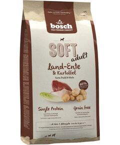 bosch Tiernahrung 4015598009225 dogs dry food 2.5 kg Adult Duck, Potato Suņu barība