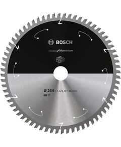 Griešanas disks Bosch 2608837780; 254x30 mm; Z68 Zāģripas