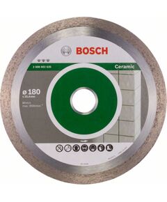 Dimanta griešanas disks Bosch BEST FOR CERAMIC; 180 mm Различные диски