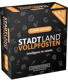 Nintendo STADT LAND VOLLPFOSTEN - Das Kartenspiel - CLASSIC EDITION Galda spēles