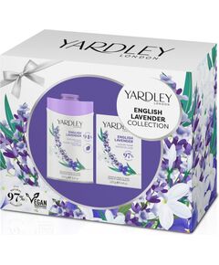 Yardley Set Yardley: English Lavender, Body Powder, 100 g + English Lavender, Cleansing & Moisturising, Scented Soap Bar, 125 g For Women Духи и косметика
